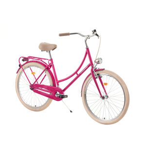 Mestský bicykel DHS Citadinne 2632 26" 4.0 Pink - 18"