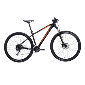 Horský bicykel Kross Level 1.0 29" - model 2022 čierna/oranžová - M (17")