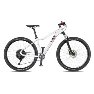 Juniorský horský bicykel 4EVER Nelly Sport 27,5" - model 2021 biela/ružová - 15,5"