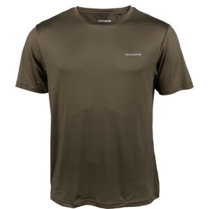 Arcore GREY Pánske bezšvové tričko, khaki, veľkosť M