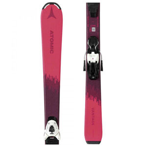 Atomic VANTAGE GIRL X 100-120 + C 5 GW Detské zjazdové lyže, ružová, veľkosť 110