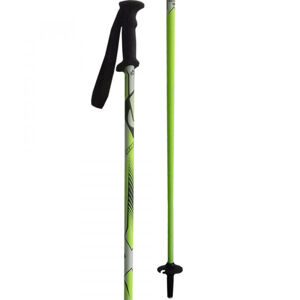 Birki ROCKET JR Detské lyžiarske palice, svetlo zelená, veľkosť 80