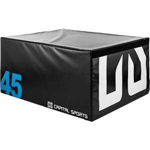 CAPITAL SPORTS ROOKSO SOFT JUMP BOX 45 CM Plyobox, čierna, veľkosť os