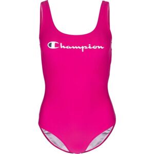 Champion SWIMMING SUIT Dámske jednodielne  plavky, ružová, veľkosť