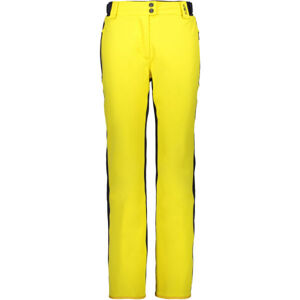 CMP WOMAN PANT Dámske lyžiarske nohavice, žltá, veľkosť 36