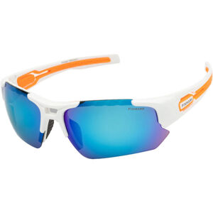 Finmark FNKX2023 Športové slnečné okuliare, biela, veľkosť NS