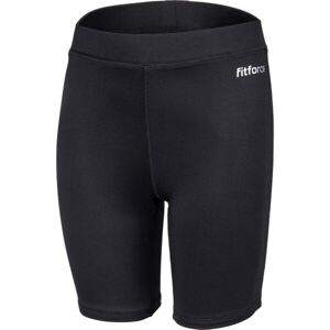 Fitforce SALLA Dievčenské fitness šortky, čierna, veľkosť 152-158
