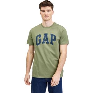 GAP V-BASIC LOGO T Pánske tričko, vínová, veľkosť XXL