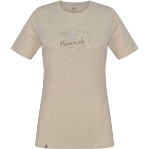 Hannah Dámske tričko Dámske tričko, béžová, veľkosť L
