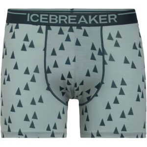 Icebreaker ANATOMICA BOXERS Pánske boxerky na voľný čas, tmavo sivá, veľkosť XL