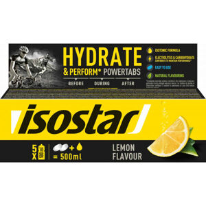 Isostar TABLETY BOX CITRON 120 G Rozpustný izotonický nápoj  v tabletách, , veľkosť 120 G