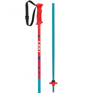 Leki RIDER Detské zjazdové lyžiarske palice, tyrkysová, veľkosť 80