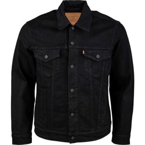 Levi's THE TRUCKER JACKET CORE Pánska jeansová bunda, čierna, veľkosť XL