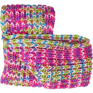 Lewro Dievčenský pletený šál Dievčenský pletený šál, ružová, veľkosť os