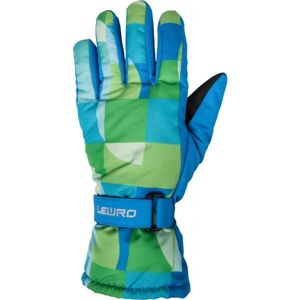 Lewro LANZO Detské rukavice, modrá, veľkosť 12-15