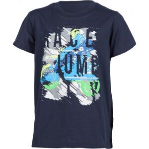Lewro OZZY Chlapčenské tričko, tmavo modrá, veľkosť 116-122