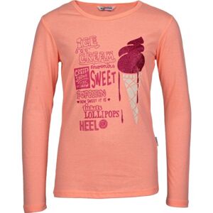 Lewro PALLAS Dievčenské tričko, oranžová, veľkosť 152-158