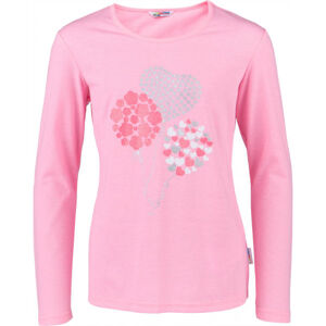 Lewro SELMA Dievčenské tričko, ružová, veľkosť 164-170