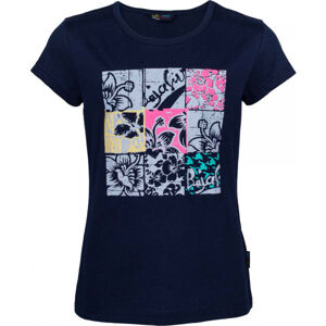 Lewro ROXANA Dievčenské tričko, tmavo modrá, veľkosť 152-158