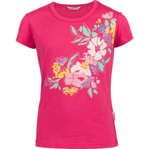 Lewro ROSALIN Dievčenské tričko, ružová, veľkosť 116-122