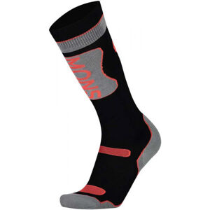 MONS ROYALE PRO LITE TECH Dámske lyžiarske ponožky z Merino vlny, čierna, veľkosť S