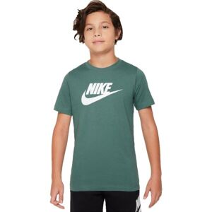 Nike NSW TEE FUTURA ICON TD B Chlapčenské tričko, zelená, veľkosť