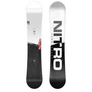 NITRO PRIME RAW Pánsky snowboard, čierna, veľkosť 158