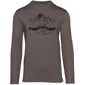 Northfinder ORGEJ Pánske tričko, hnedá, veľkosť XXL