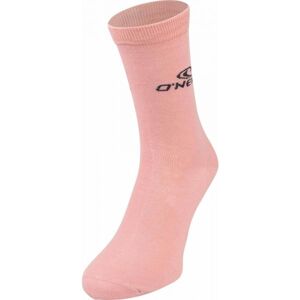 O'Neill LUREX STRIPE 2P Dámske ponožky, ružová, veľkosť 39 - 42