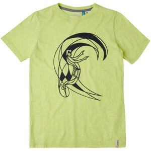 O'Neill LB CIRCLE SURFER SS T-SHIRT Chlapčenské tričko, svetlo zelená, veľkosť 140