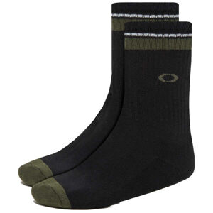 Oakley ESSENTIAL SOCKS (3 PCS) Ponožky, čierna, veľkosť L