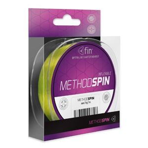 Fin vlasec method spin žltá 200 m-priemer 0,10 mm / nosnosť 2,2 lb