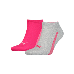 Puma SNEAKERS 2P UNISEX Ponožky, ružová, veľkosť 39 - 42