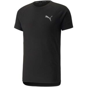 Puma EVOSTRIPE TEE Pánske tričko, čierna, veľkosť S