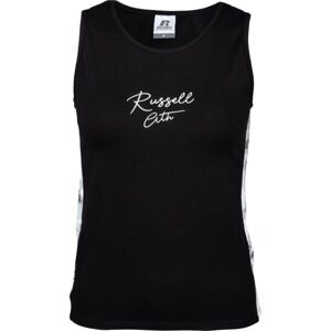 Russell Athletic WOMEN T-SHIRT Dámske tričko, čierna, veľkosť XS