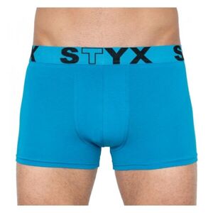 Styx MEN'S BOXERS SPORTS RUBBER Pánske boxerky, tyrkysová, veľkosť S