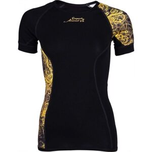 Suspect Animal GOLD ELEGANT Dámske tričko, čierna, veľkosť XL