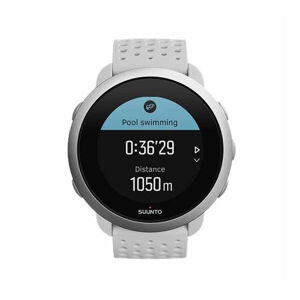 Suunto 3 Multišportové hodinky s GPS a záznamom tepovej frekvencie, biela, veľkosť os