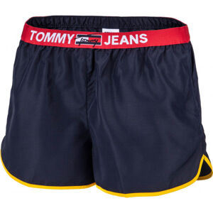 Tommy Hilfiger SHORTS Dámske šortky, tmavo modrá, veľkosť XS