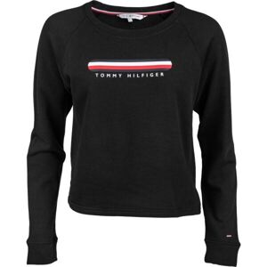 Tommy Hilfiger TRACK TOP Pánske tričko s dlhým rukávom, sivá, veľkosť L