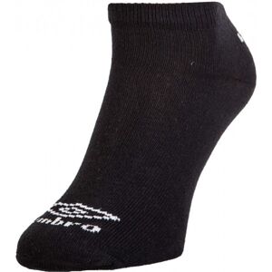Umbro SPORT SOCKS 3 PACK Športové ponožky, čierna, veľkosť S